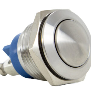 Botão Antivandalismo Momentâneo 16mm Ressaltado - 1NA