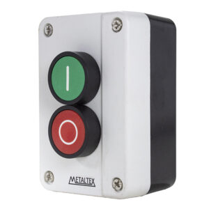 Caixa Plástica com 2 Botões Pulsadores