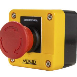 Caixa Plástica com Botão de Emergência - 1NF