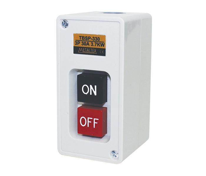 Chave Liga e Desliga Trifásica Plástica - 30A - 3700W